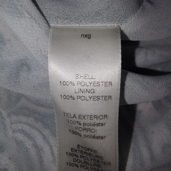 Whbm floral paisley open sleeve peasant top size Small - Picture 7 of 8